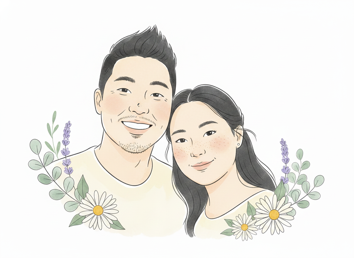 Ilustração de Luana e Yudi